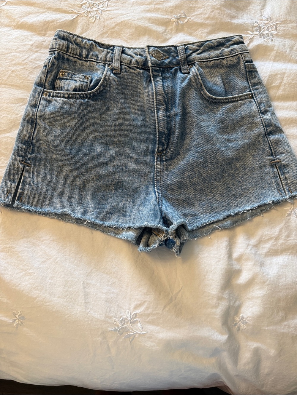 Topshop Moto Mom Jean Shorts